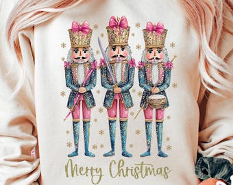 Joyeux Noël png - Sublimation casse-noisettes - fichier d'impression png pour sublimation ou impression - fichier chemise casse-noisette