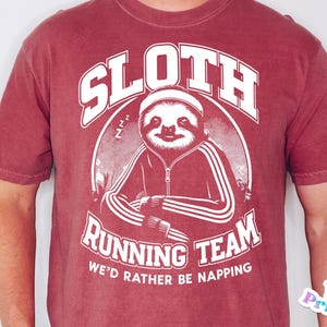 Sloth png - Funny png - Print File - Funny Sloth Running Team Shirt Design - Sarcastic png - Digital Download