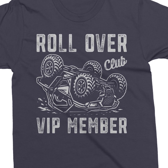 Roll Over Club png - Funny ATV png - Print File - Printable Design - UTV Side By Side png - Digital Download