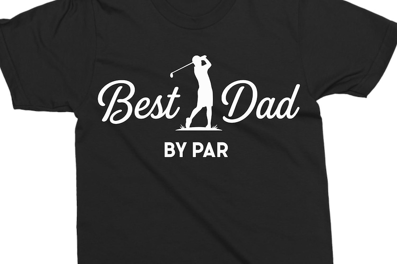 Bester Vater von Par PNG, Sublimationsdatei, Golf-Shirt-Grafik, lustiges Väter-Golferdesign Bild 7