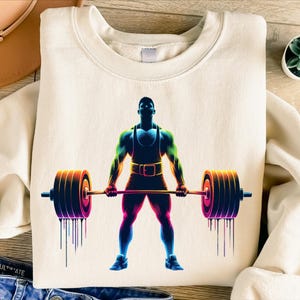 Powerlifting png - Powerlifting Male Silhouette png - Print File - Sublimation Design - Sports png - Digital Download