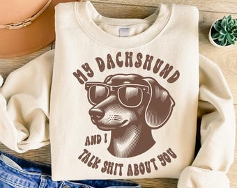 Dog png - Funny Dog png - Dachshund png - Print File - Dog Lover Sublimation Design - Digital Download