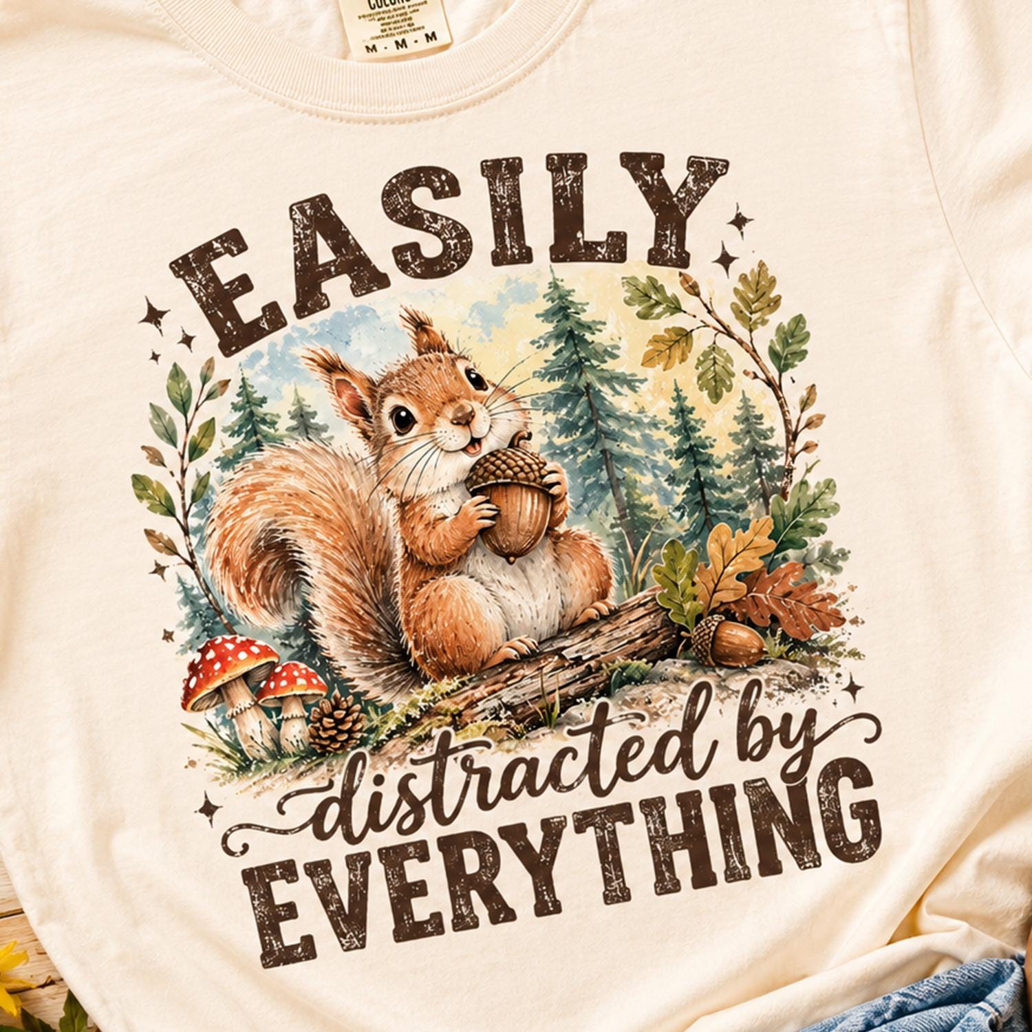 Squirrel Tshirt - Etsy