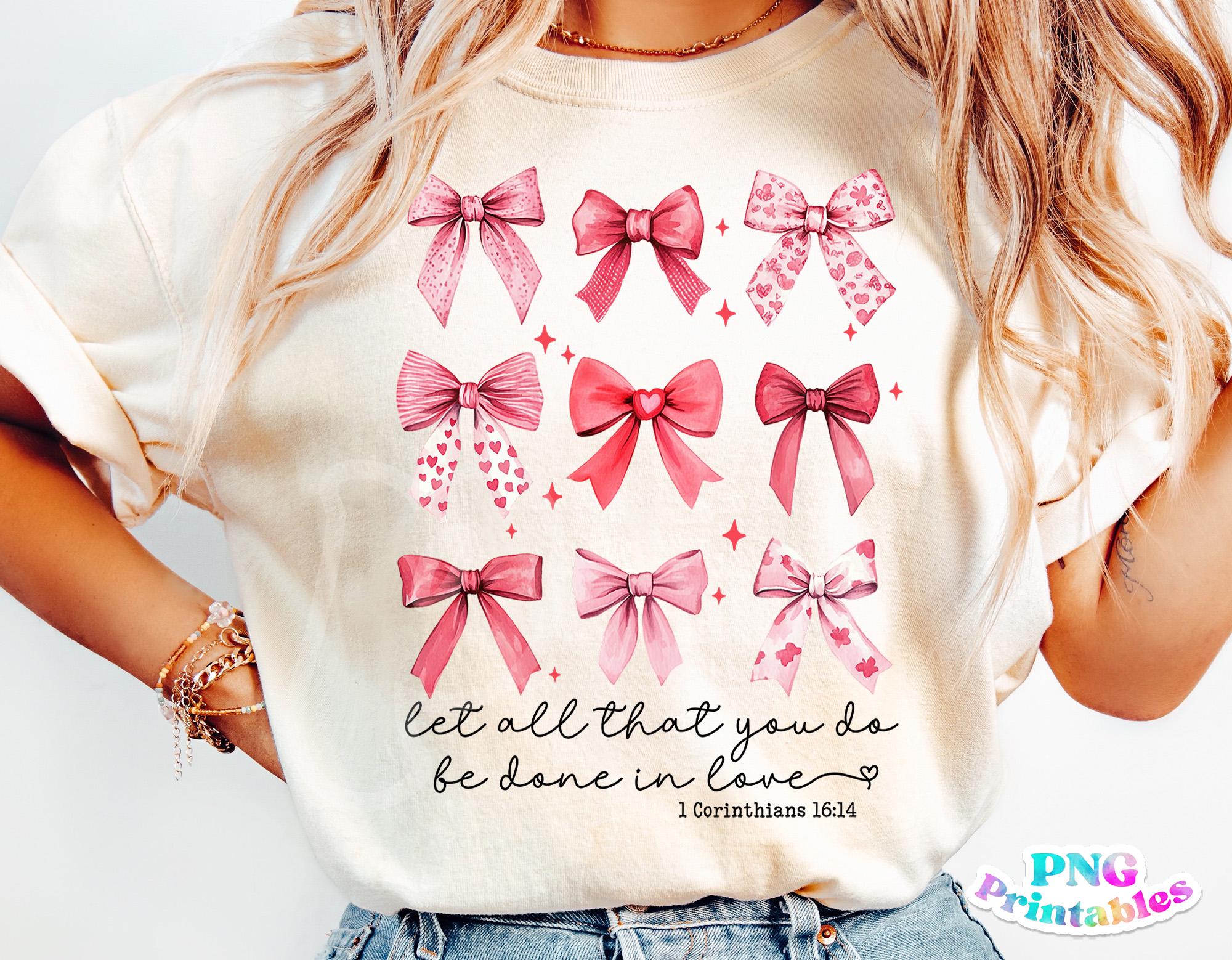 Valentines Png Bundle - Valentines Day Png - Christian - Coquette ...
