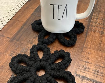 Flower Coasters (Macrame)