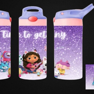 Gabby&#39;s house kids 12 oz tumbler wrap PNG