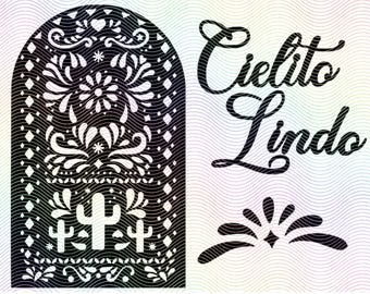 Cielito Lindo svg-bundel