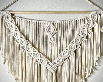 Large Macramé Wall Hanging | Wall Art | Boho Décor | ASSORTED COLORS AVAILABLE