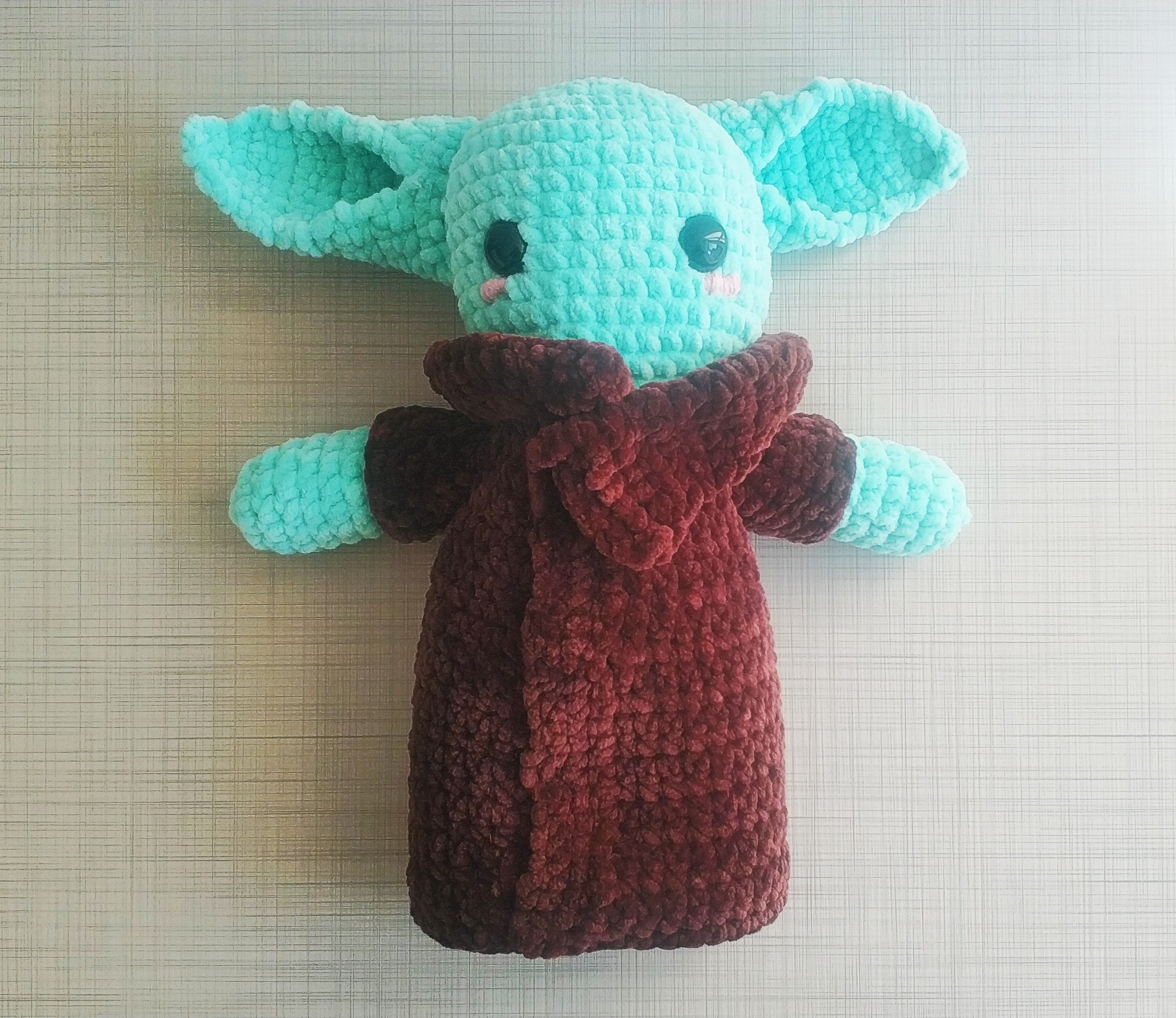 Amigurumi Baby Yodacrochet Baby Yodaplush Baby Yoda Etsy