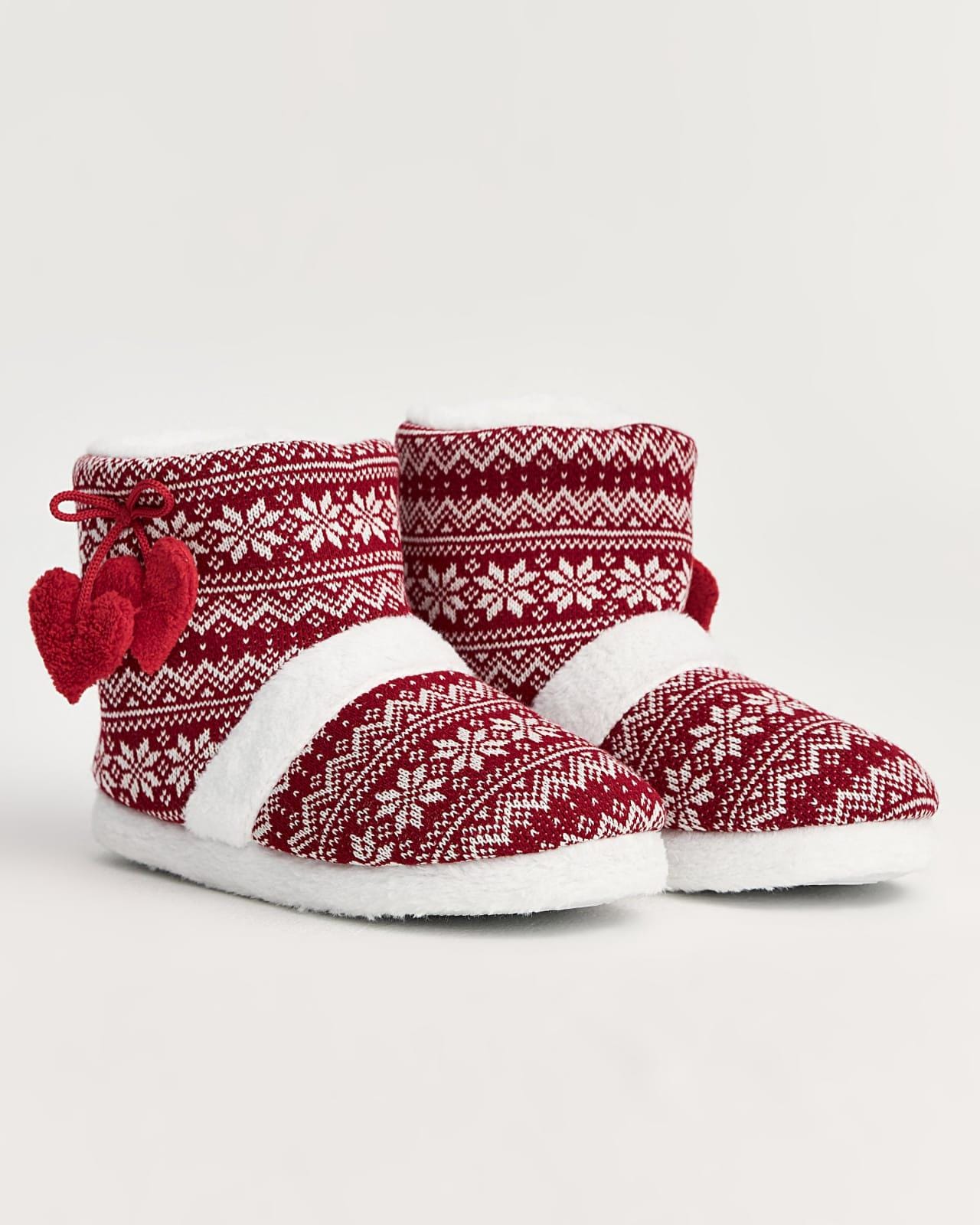 Snow-Themed Women's House Slippers