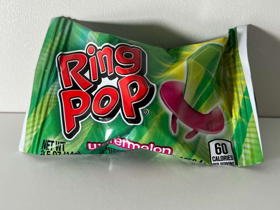 Ring Pop Watermelon Etsy