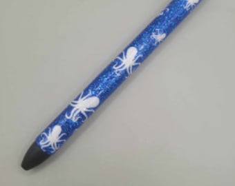 Octopus Pen / Glitter Pen / Octopus Glitter Pen
