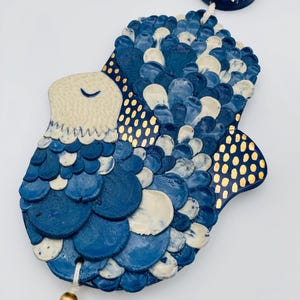 Handmade Ceramic Hamsa Wall Hanging