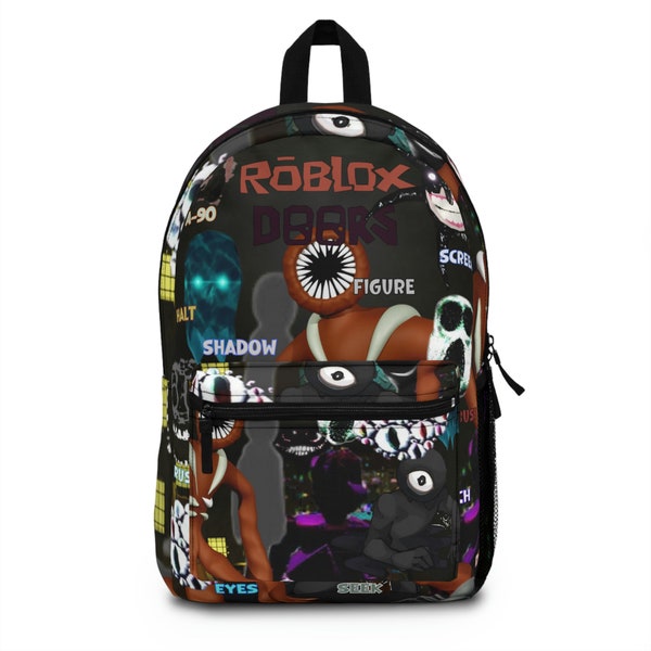 Roblox Doors Backroom Backpack Custom Designed Quality Backpack for Gamers