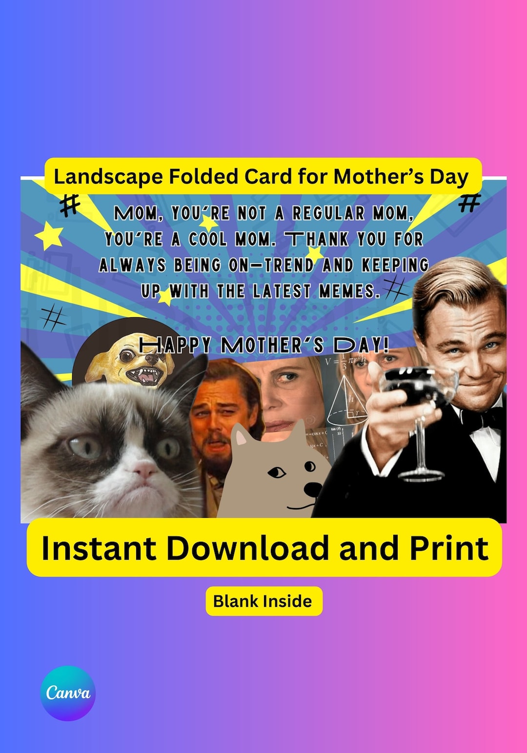 Instant Mothers Day Funny Meme Card Foldable Landscape Etsy instant-mothers-day-funny-meme-card-foldable-landscape-etsy