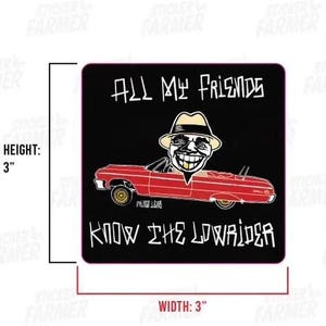 City 3 Wheel Holographic Sticker