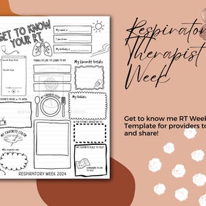 Rt Week Respiratory Therapy Week Infographic About Me RT Week Celebration My ...
