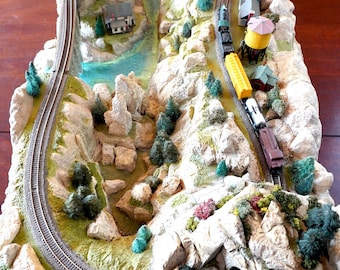 Custom, hand made Bachman model train set