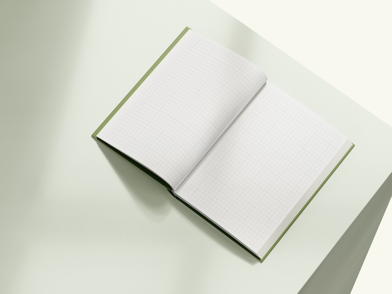 Aesthetic Notebook, Minimalist Custom Journal, Notebook Blank Page, Personalized Notebook, Notebook Personalized, Personalized Journal image 6
