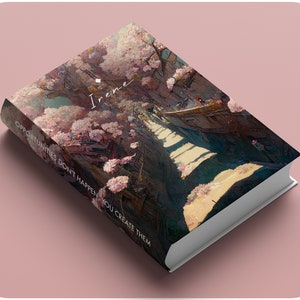 Custom Japan Landscape Hardcover Notebook: Bridge View Journal
