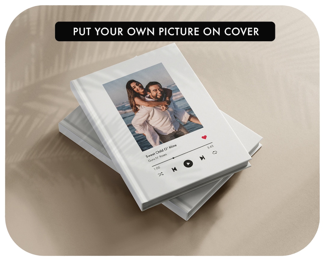 Custom Photo Notebook, Personalized Journal, Gift for Her - Etsy