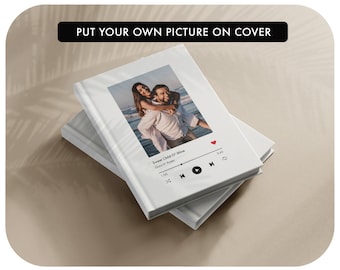 Custom Photo Notebook, Personalized Journal, Gift For Her