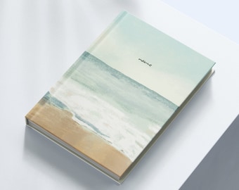 Cuaderno estético, Diario personalizado minimalista, Página en blanco del cuaderno, Cuaderno personalizado, Cuaderno personalizado, Diario personalizado