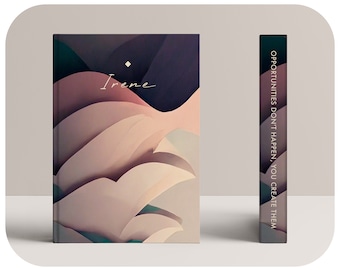 Custom Hardcover Journal - Personalized Notebook Gift