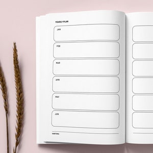 Ultimate Planner, Minimalist Planner, Hardcover Agenda 2024, Softcover Daily Planner 2024, 2024 Calendar, Weekly Planner 2024, Agenda 2024 image 8