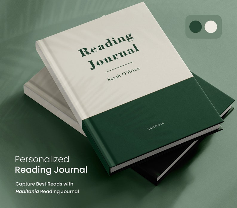 Personalized Reading Journal – Custom Book Tracker, Hardcover or ...
