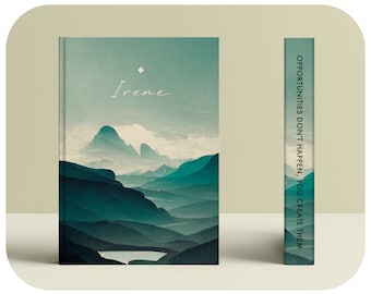 Personalized Landscape Journal, Travel Notebook, Hardcover or Softcover