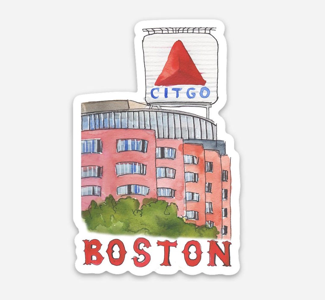 Boston CITGO Sign -- Waterproof Vinyl Sticker - Etsy