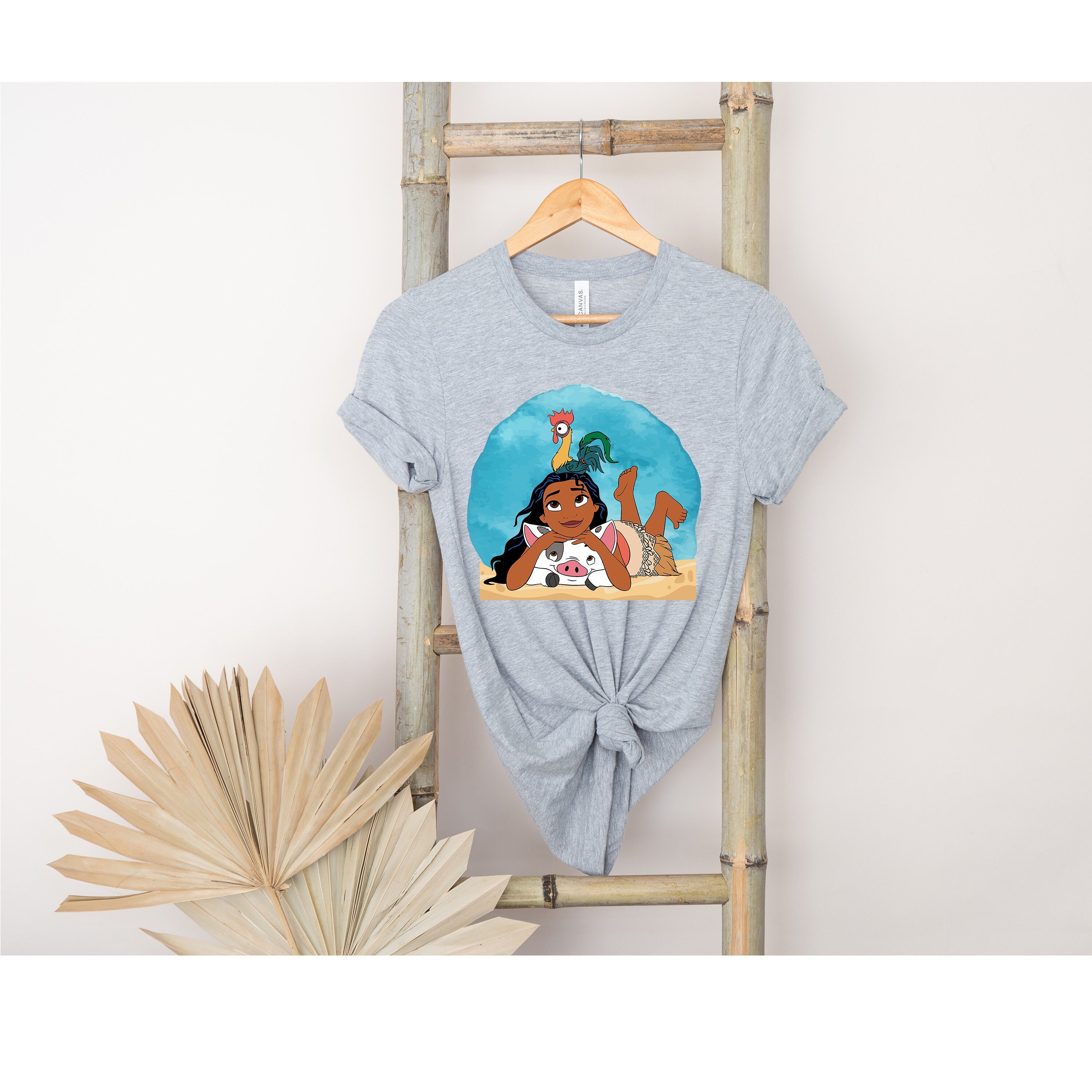 Discover Camiseta Princesa Disney Moana Hermosa Linda Vintage para Hombre Mujer