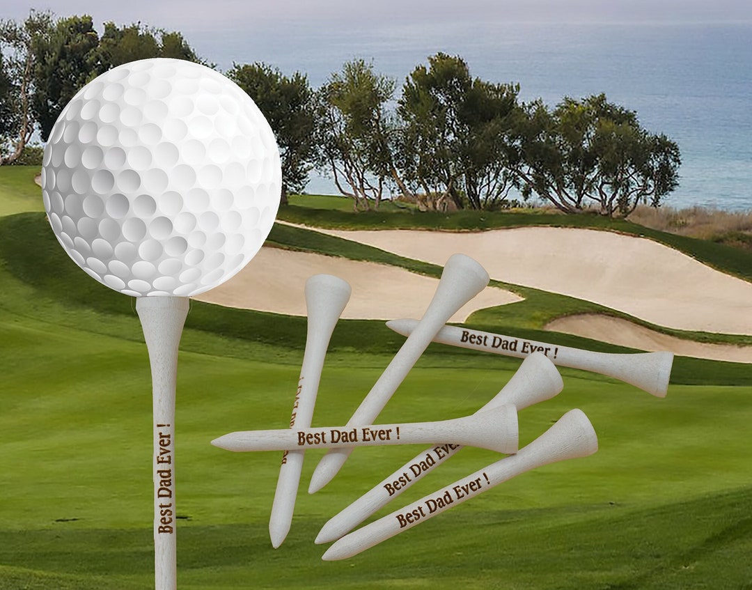 12 Personalized Golf Tees Custom Engraved Golf Tees Unique Golf Tees