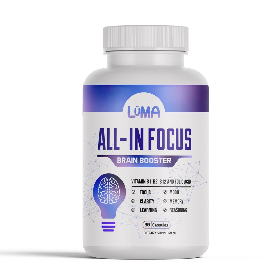All-in Focus Brain Booster | Nootropic Supplement | Improves Focus ...