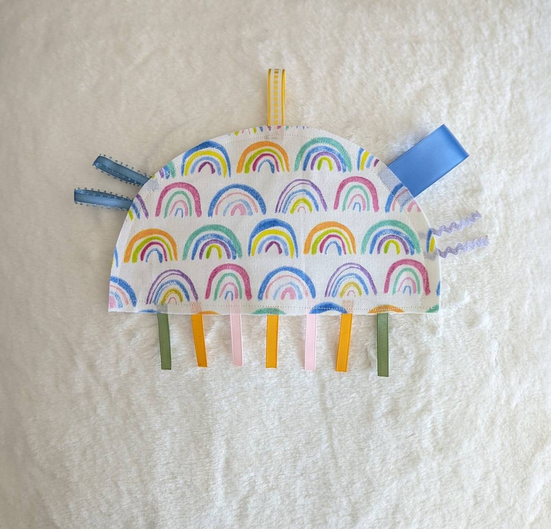 Baby Taggie Toy / Taggie Toy/ Sensory Baby Toy/ Baby Crinkle Etsy Canada