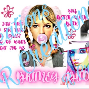 It’s Britney PNG file