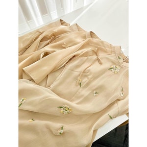 Super Hot Ao Dai Model &quot;Cuckoo&quot;-Mẫu Áo Dài Siêu Hot &quot;Cúc chi&quot;-Pre-made Ao Dai Tet Viet Nam
