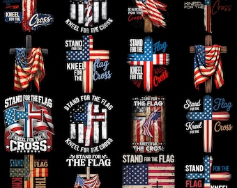 15+ Christian 4th Of July Png Bundle,Faith Love Freedom, American Flag Cross Png, USA Fourth Of July Png, Independence Day,God Bless America