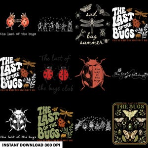 The Last Of The Bugs Png Bundle, Dancing Lady Bugs Png, Funny Png