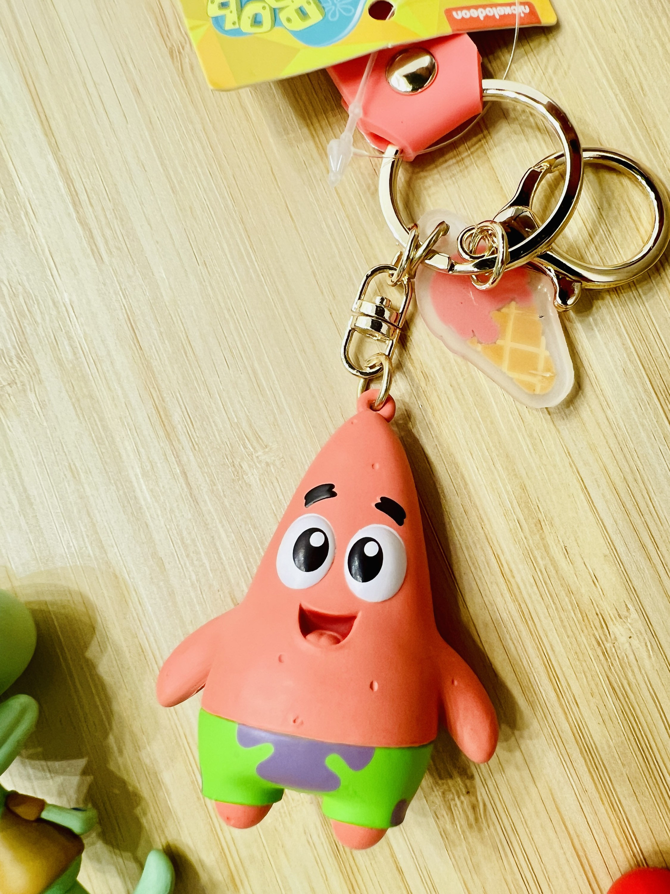 Patrick star deals keychain