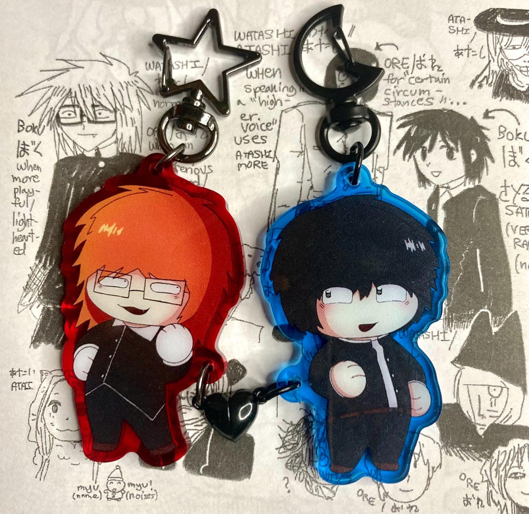 LAST CHANCE Ranfren Randal Ivory/satoru Tsukada Acrylic Keychain