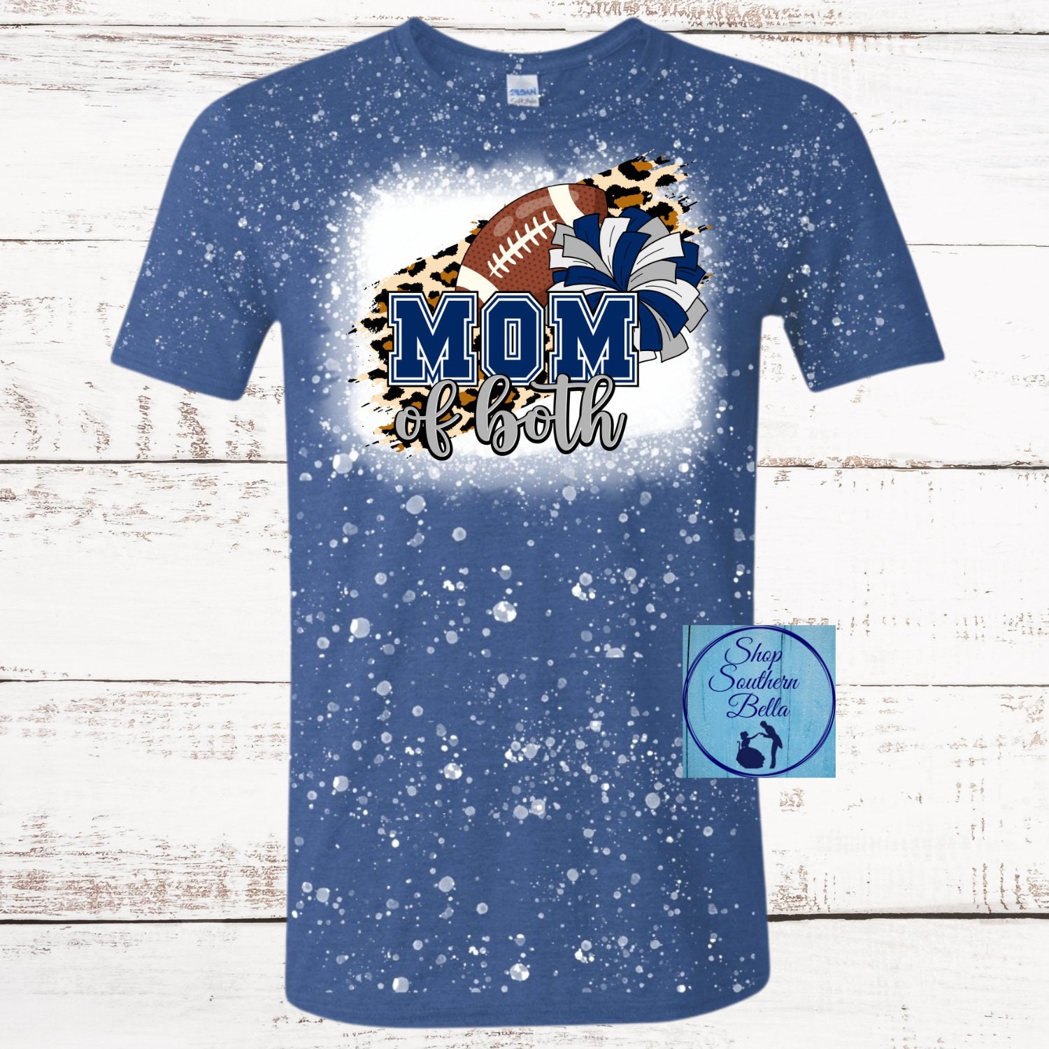 Discover Football Cheer, Football Cheer Mom of Both Shirt, Cheer Football Shirt