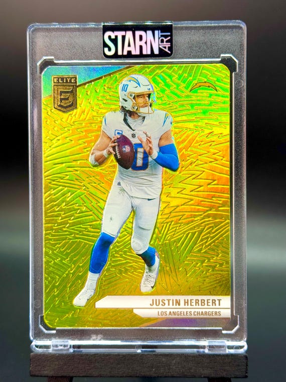 PANINI NFLカード GOLD STANDARD JUSTIN HERBERT LOS ANGELES CHARGERS 18/75 #103 送料無料 中古 IT1 1-card_ss5_p-202000125+u-
