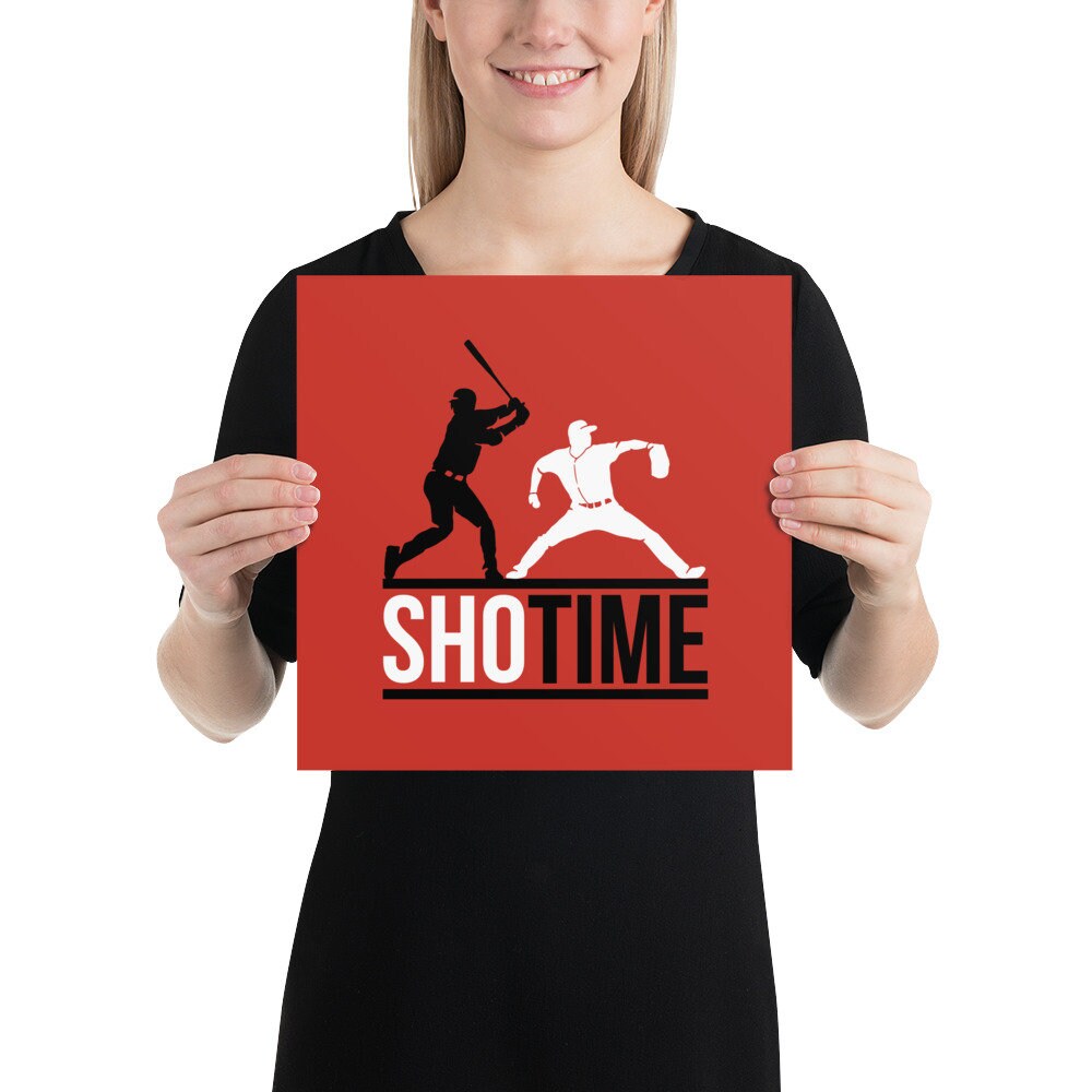 Shohei Ohtani Sports Athlete Nickname Logo Poster Etsy