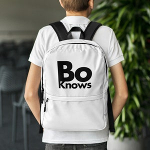Bo Knows Bo Jackson Backpack
