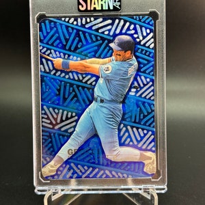 George Brett Custom Card Art, Acrylic Painted Baseball 1/1