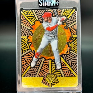 Bryce Harper Custom Card – Handcrafted Baseball Art – Sports Memorabilia – Starn Art - 1/1 Baseball Card Art