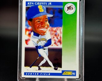 Baseball Art Limited Edition Ken Griffey Jr., Custom Painted Card - print run of only five (1/5)