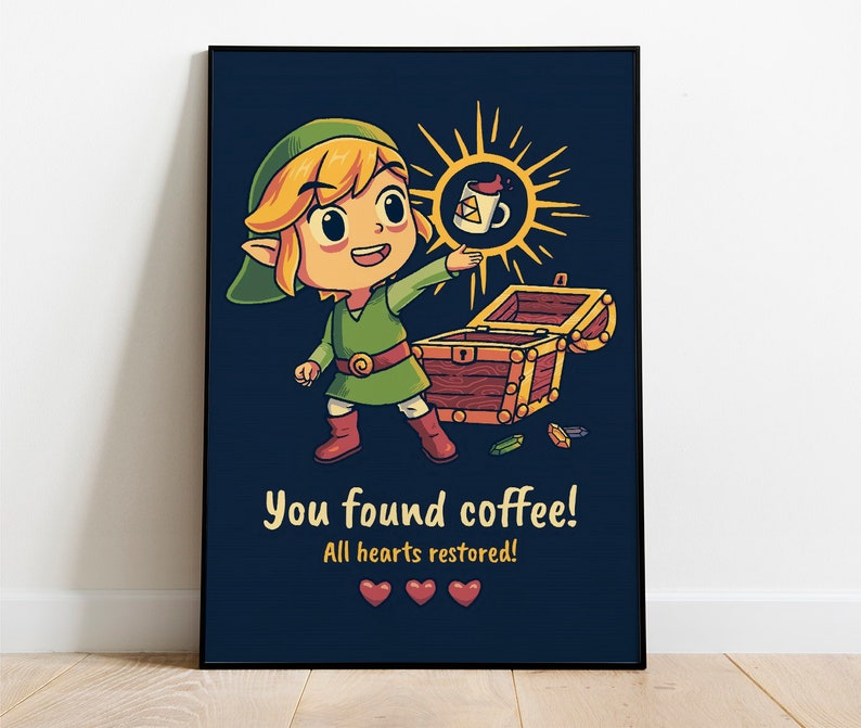 Zelda Poster 23X33 Poster Etsy